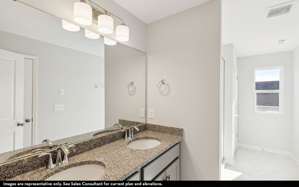 Representative furnished interior of a home built from the Magellan by CastleRock Communities in McCain's Station, Gallatin (Image 8).