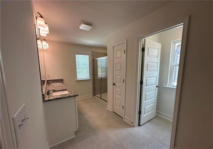 Furnished interior view inside a new home in Mulberry Summit, Flowery Branch (Image 6).