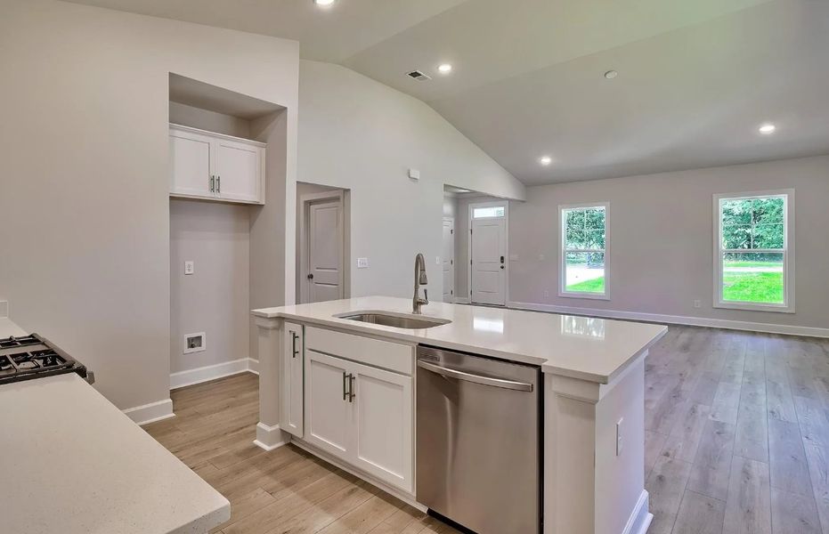 Furnished interior view inside a new home in Satchel Ford, Columbia (Image 7).