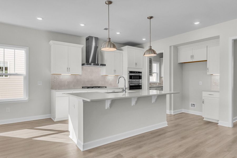 Furnished interior view inside a new home in Six Oaks, Summerville (Image 9).