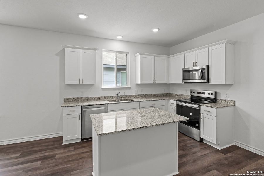 Furnished interior view inside a new home in Horizon Ridge, San Antonio (Image 3).
