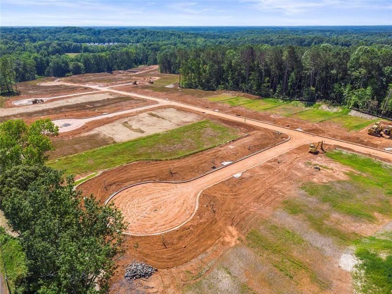 Site preparation for new homesites in Easton Park, Dallas (Image 6). Site preparation for new homesites in Easton Park, Dallas (Image 6).