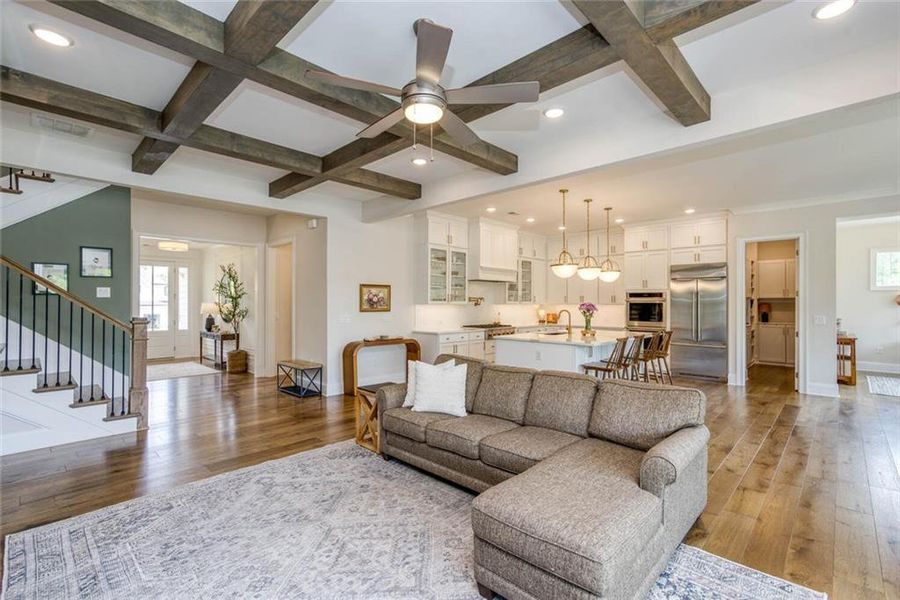 Furnished interior view inside a new home in , Marietta (Image 41). Furnished interior view inside a new home in , Marietta (Image 41).