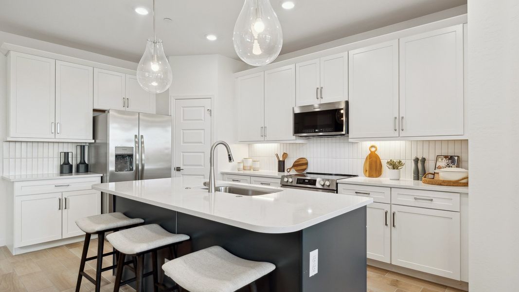 Furnished interior view inside a new home in The Buttes at Mystic, Peoria (Image 12).