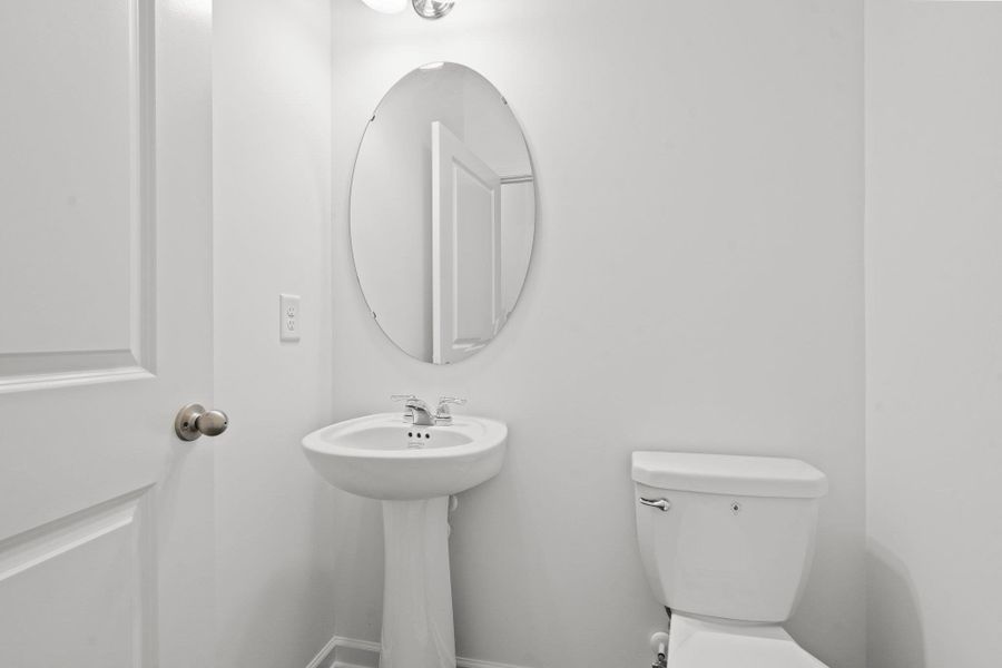 Furnished interior view inside a new home in The Trails at Carmel, Pflugerville (Image 6).