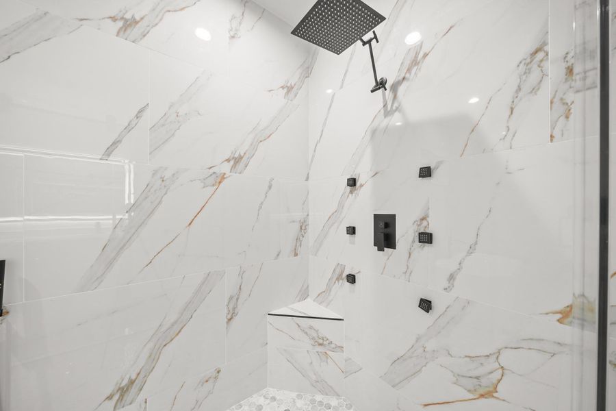 Close-up of interior finishes inside a home in , Houston (Image 16).