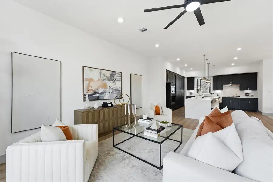 Furnished interior view inside a new home in , Houston (Image 18). Furnished interior view inside a new home in , Houston (Image 18).