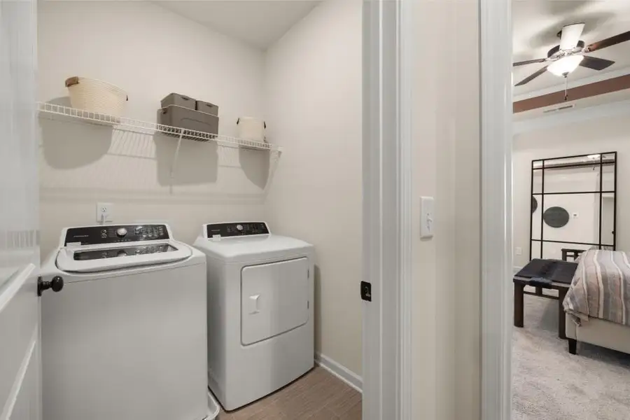 Furnished interior view inside a new home in Sanders Park, Austell (Image 34).