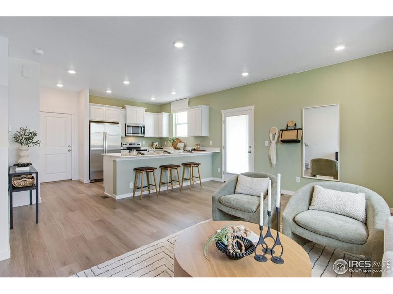 Furnished interior view inside a new home in Tailholt, Severance (Image 5).