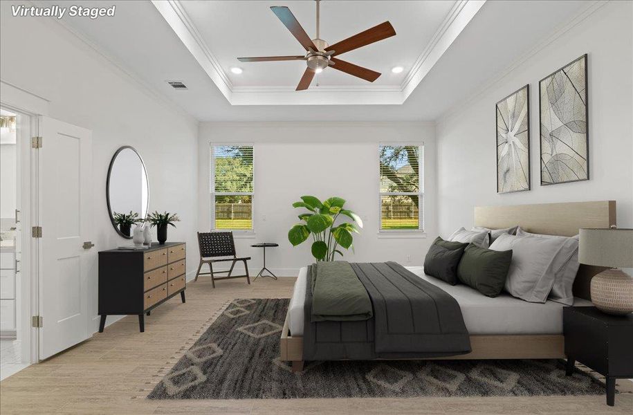 Furnished interior view inside a new home in , Salado (Image 6).