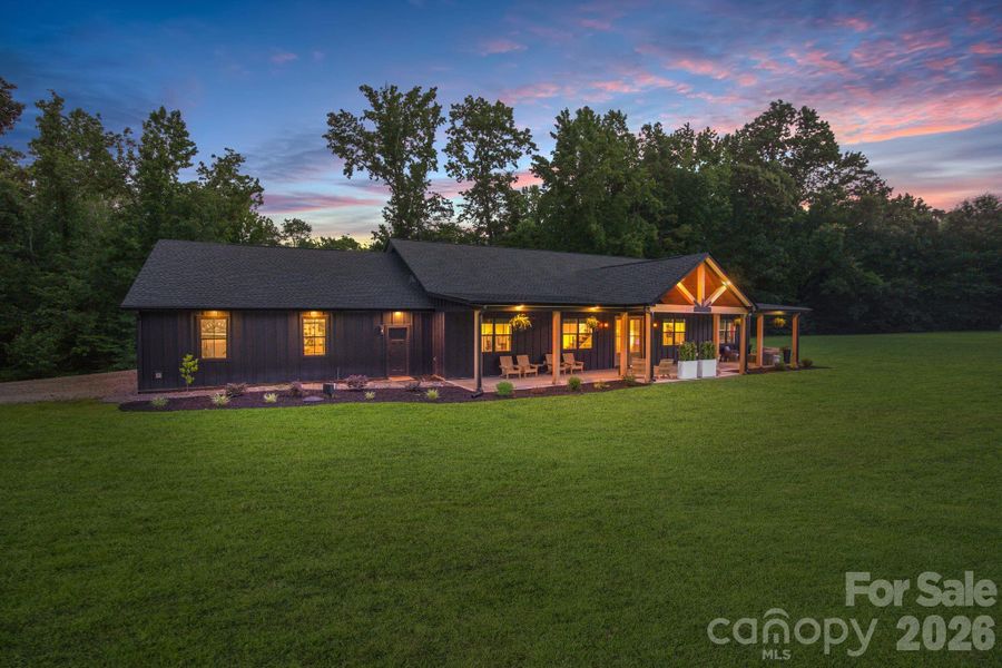 Exterior details and patio area of a home in , York (Image 29).