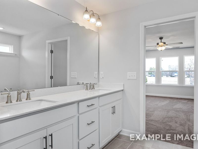 Furnished interior view inside a new home in Woodland Crossing, Zebulon (Image 5).