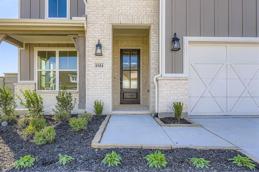Entry and front porch