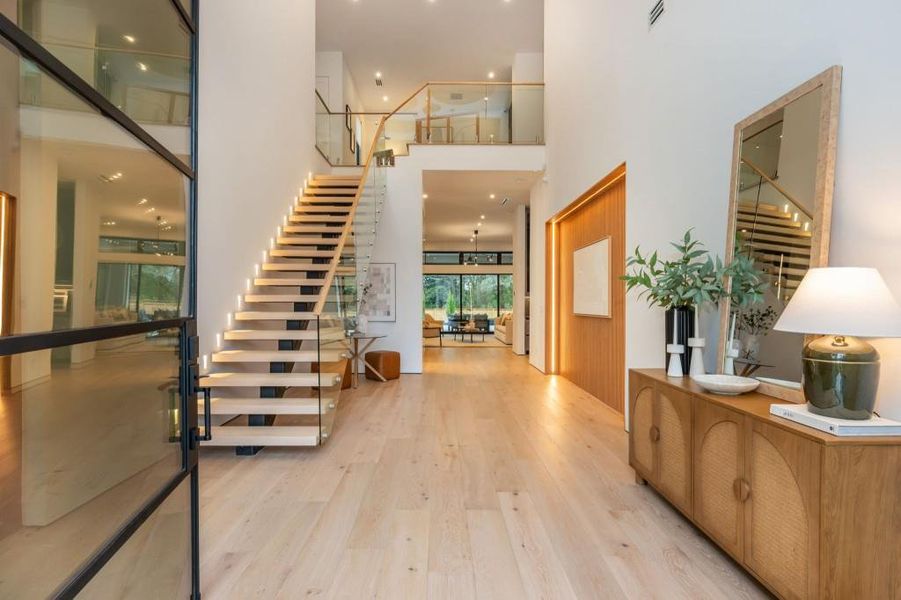 Furnished interior view inside a new home in , Atlanta (Image 24).