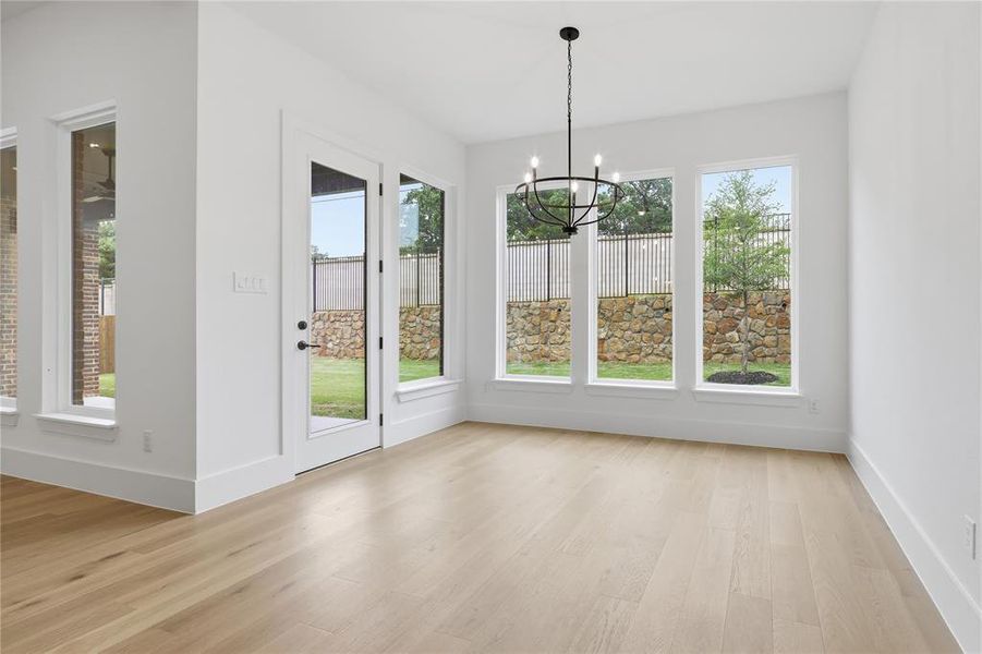 Spacious, unfurnished interior of a new home in The Grove, North Richland Hills (Image 27).