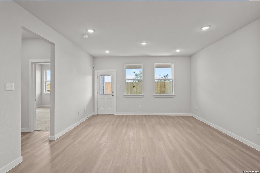 Spacious, unfurnished interior of a new home in Garden Grove, San Antonio (Image 24). Spacious, unfurnished interior of a new home in Garden Grove, San Antonio (Image 24).