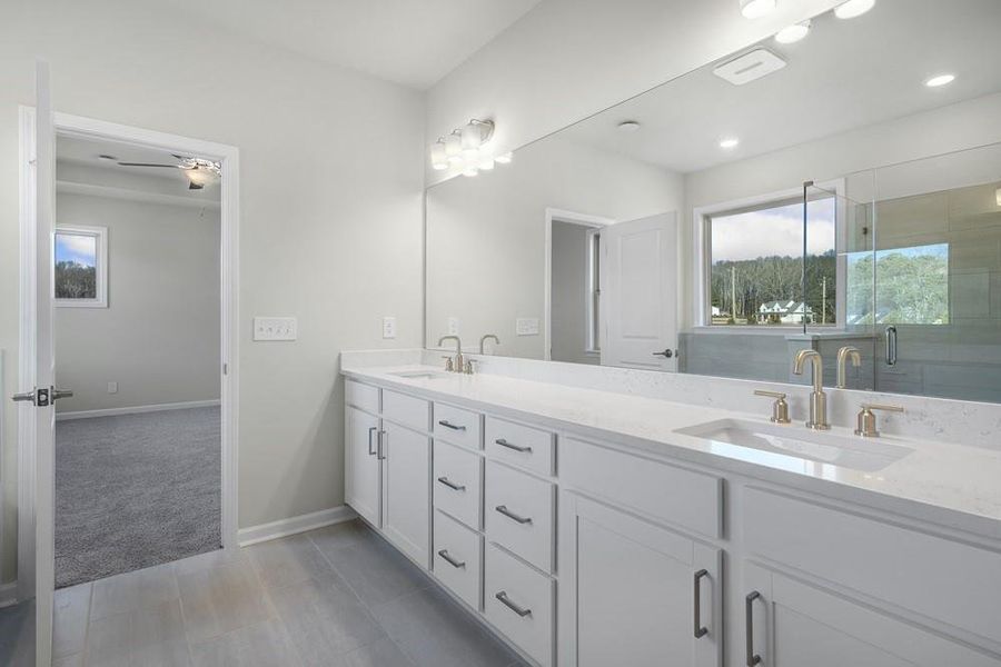 Furnished interior view inside a new home in Stratford Hills, Ball Ground (Image 5).