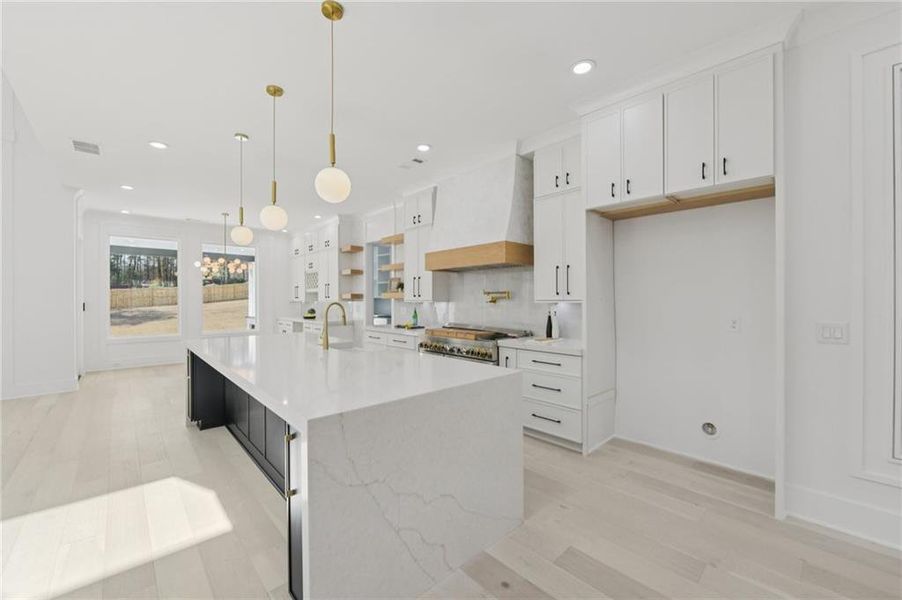 Furnished interior view inside a new home in , Grayson (Image 29).