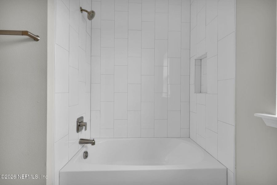 Close-up of interior finishes inside a home in Seabrook Village at Seabrook, Nocatee (Image 14).