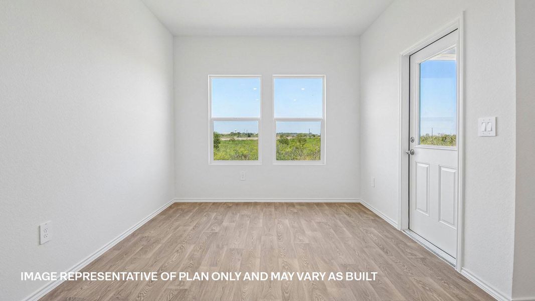 Representative unfurnished interior of a home built from the The Naples by D.R. Horton in Durango, Mustang Ridge (Image 18).