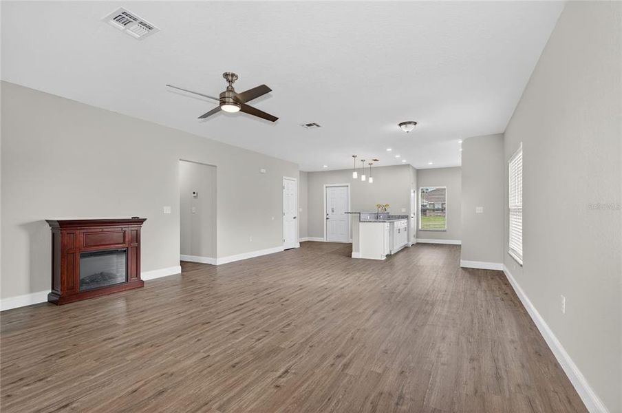 Spacious, unfurnished interior of a new home in , Indian Lake Estates (Image 12). Spacious, unfurnished interior of a new home in , Indian Lake Estates (Image 12).