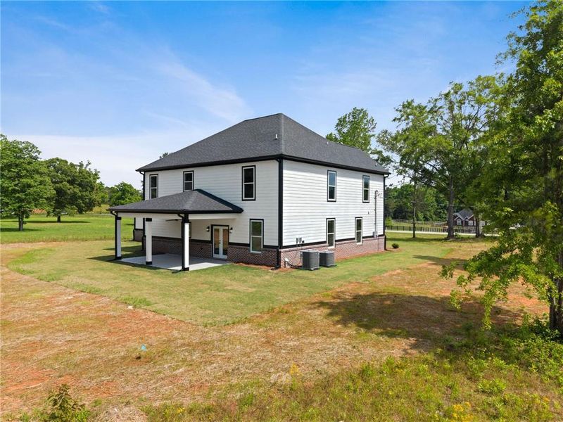 Exterior details and patio area of a home in , Locust Grove (Image 3).