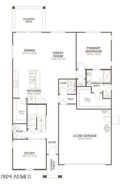 Elderberry- SLV-Lot 155- floor plan -fir