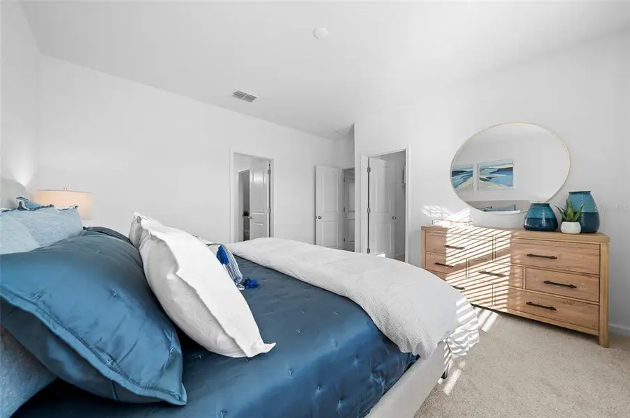 Furnished interior view inside a new home in Pioneer Ranch: Pioneer Ranch 50's, Ocala (Image 3).