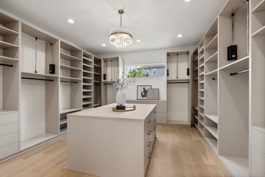 Furnished interior view inside a new home in , Houston (Image 29).