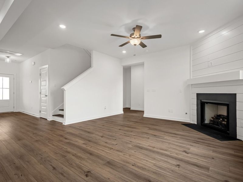 Spacious, unfurnished interior of a new home in Calista Farms, White House (Image 28). Spacious, unfurnished interior of a new home in Calista Farms, White House (Image 28).