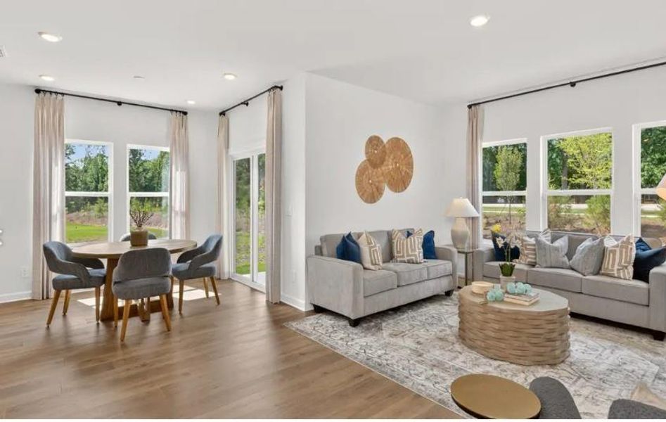 Furnished interior view inside a new home in River Pointe, Monroe (Image 5).
