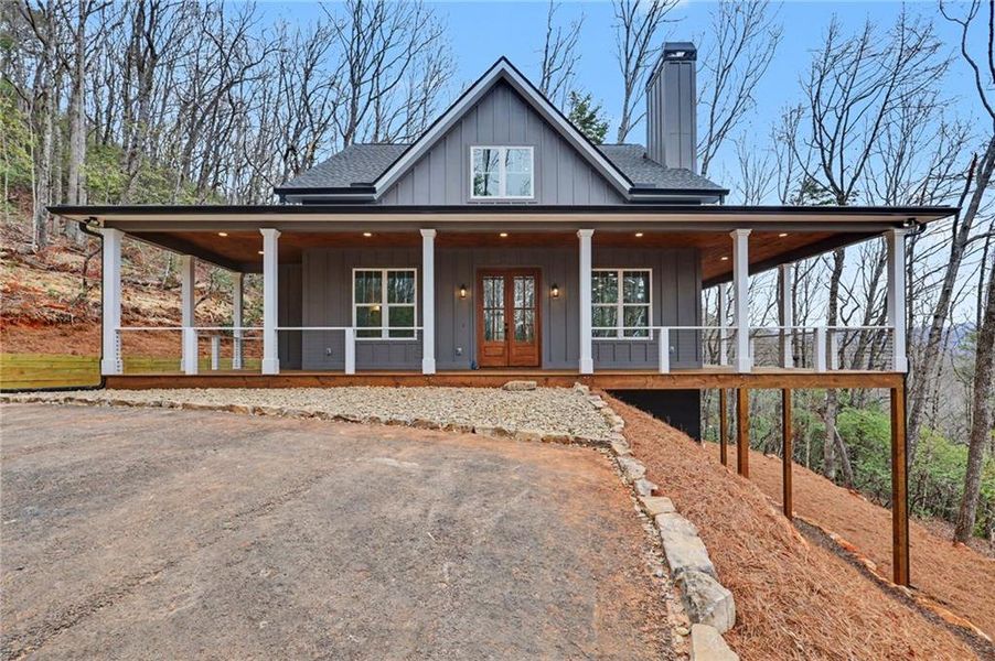 Exterior details and patio area of a home in , Clayton (Image 25).