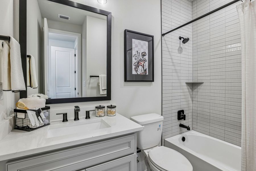 Representative furnished interior of a home built from the 4062 by Risewell Homes in Bluff Haven, Georgetown (Image 25).
