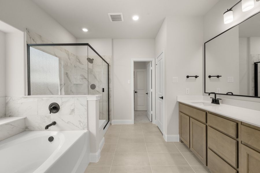 Furnished interior view inside a new home in Silo Mills, Joshua (Image 10).