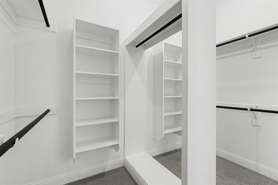 Furnished interior view inside a new home in Sagebrush Addition, Midlothian (Image 14).