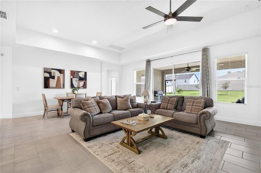 Furnished interior view inside a new home in , Mount Dora (Image 39). Furnished interior view inside a new home in , Mount Dora (Image 39).