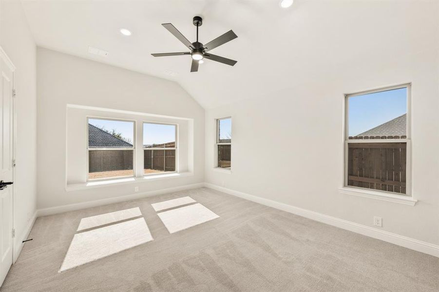 Spacious, unfurnished interior of a new home in Parks at Panchasarp Farms, Burleson (Image 36). Spacious, unfurnished interior of a new home in Parks at Panchasarp Farms, Burleson (Image 36).