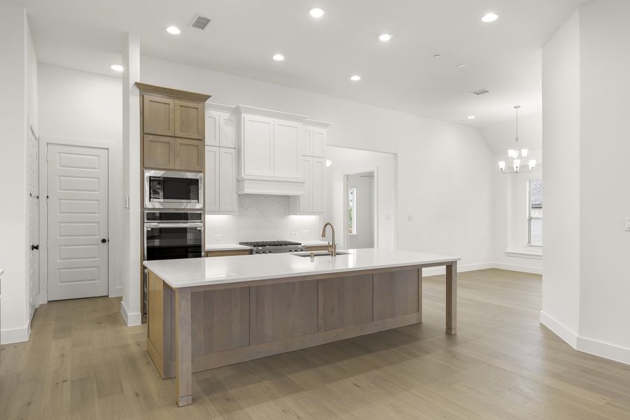 Furnished interior view inside a new home in Providence Cove, McKinney (Image 7).