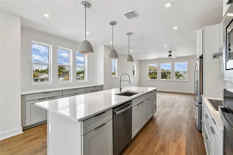 Furnished interior view inside a new home in EvenTide, New Smyrna Beach (Image 16).