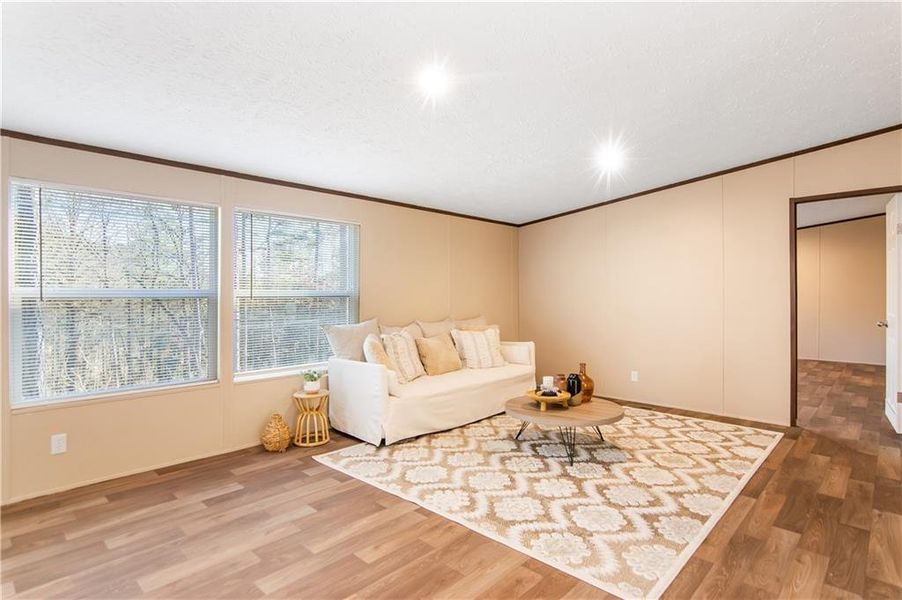Furnished interior view inside a new home in , Talking Rock (Image 14).