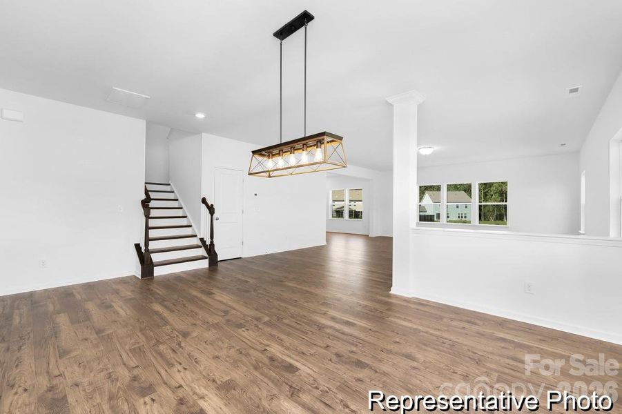 Spacious, unfurnished interior of a new home in Whispering Hills, Locust (Image 32). Spacious, unfurnished interior of a new home in Whispering Hills, Locust (Image 32).