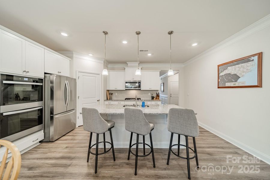 Furnished interior view inside a new home in , Charlotte (Image 6). Furnished interior view inside a new home in , Charlotte (Image 6).
