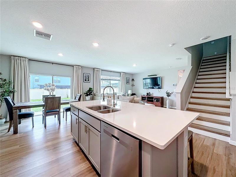 Furnished interior view inside a new home in Edgemont at Serenoa, Clermont (Image 14).