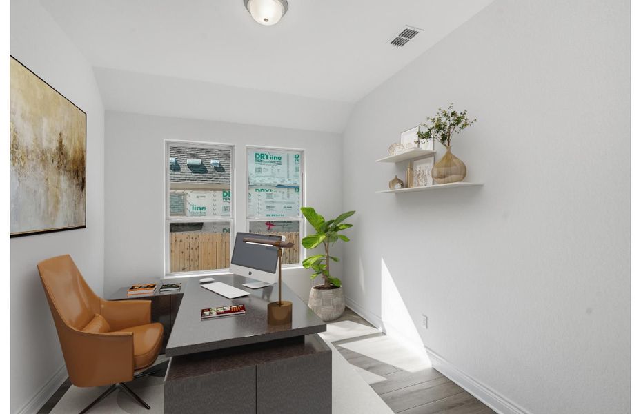 Furnished interior view inside a new home in Corley Farms, Boerne (Image 7). Furnished interior view inside a new home in Corley Farms, Boerne (Image 7).