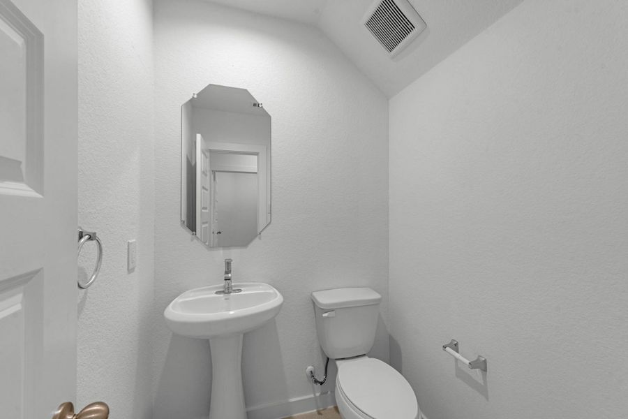 Furnished interior view inside a new home in Cypresswood Landing, Humble (Image 8).