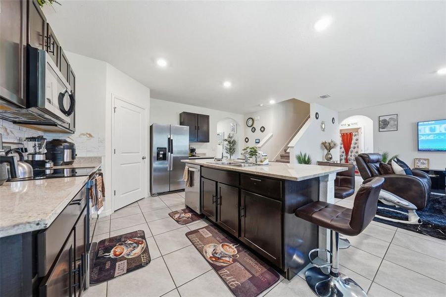 Furnished interior view inside a new home in Lake Diamond, Ocala (Image 8).