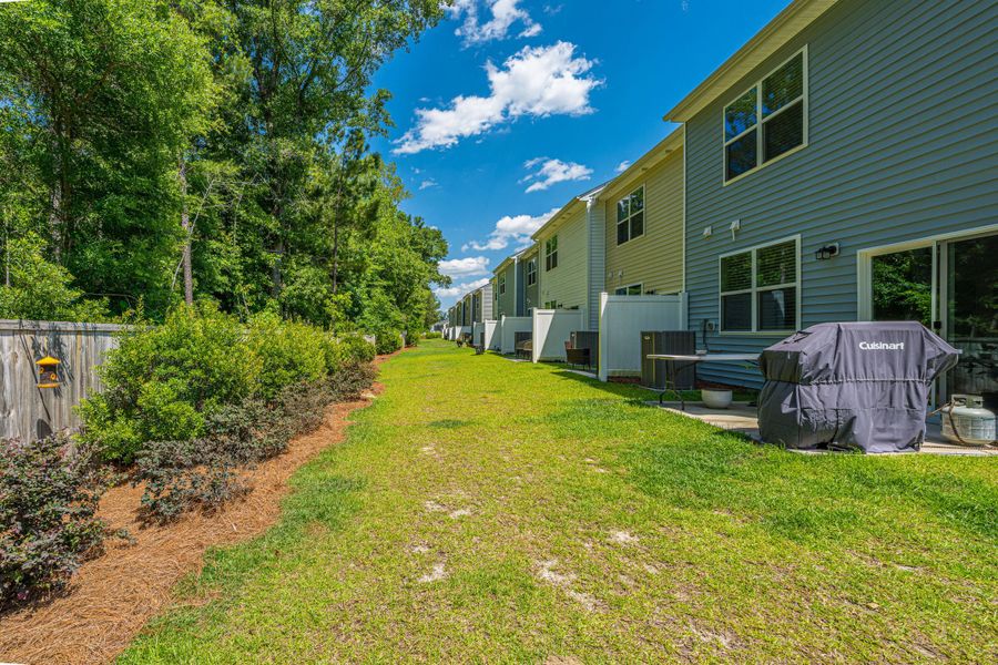 Exterior details and patio area of a home in , Summerville (Image 3).