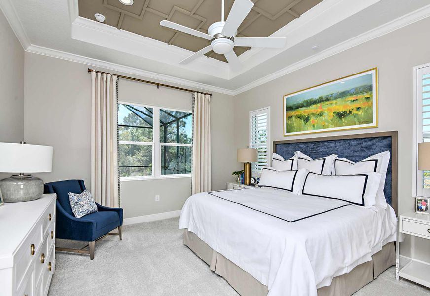 Furnished interior view inside a new home in Avelina, Venice (Image 34).