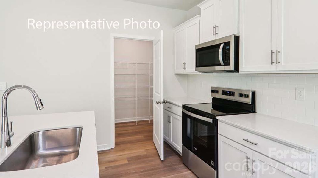 Furnished interior view inside a new home in The Hamptons at Hickory, Hickory (Image 6).