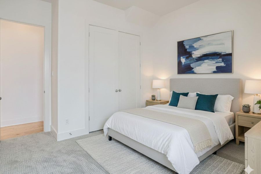 Furnished interior view inside a new home in Chester Ranch Place, Round Rock (Image 8).